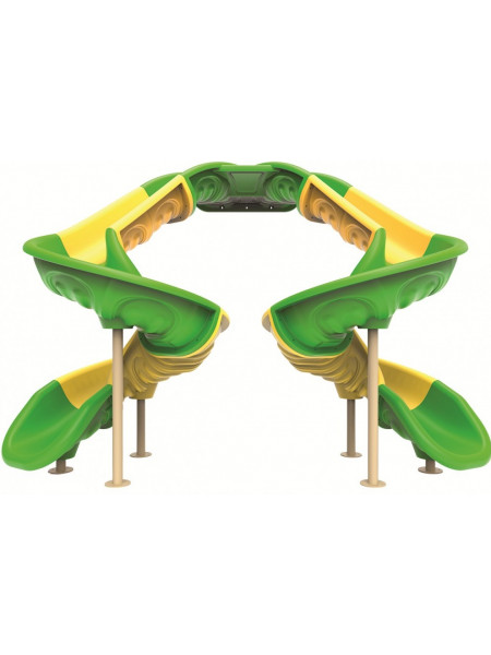 Гірка спіральна подвійна